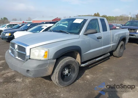 2005 Dodge Dakota St из США, поврежденный, VIN 1D7HE22K25S292900